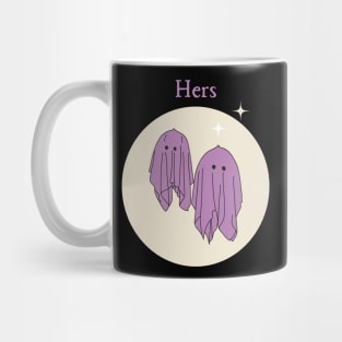 Hers Ghost Couple style 4 Mug